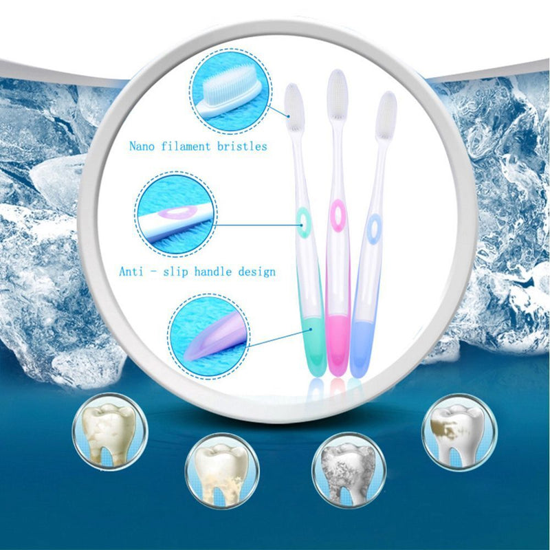 Dental Hygiene Soft Medium Brushes Teeth Protector Nano Toothbrush Oral Care