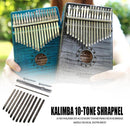 Kalimba 10 Keys DIY Steel Thumb Piano Bridge Saddle Kits Musical Instrument Tool