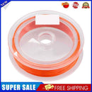 50m 20LB Fly Fishing Backing Line 8 Strands Wire Fishing Tackle (Orange)