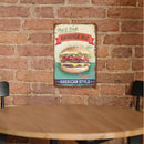 Metal Tin Sign Plaque Wall Still Life Posters Iron Painting for Bar (B)