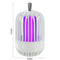 Pest Control Lights LED Bug Trap Mute Luring Mosquito Killer Lamp (White) Newly