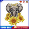 5D DIY Partial Special Shaped Drill Diamond Painting Elephant Craft (HB248)