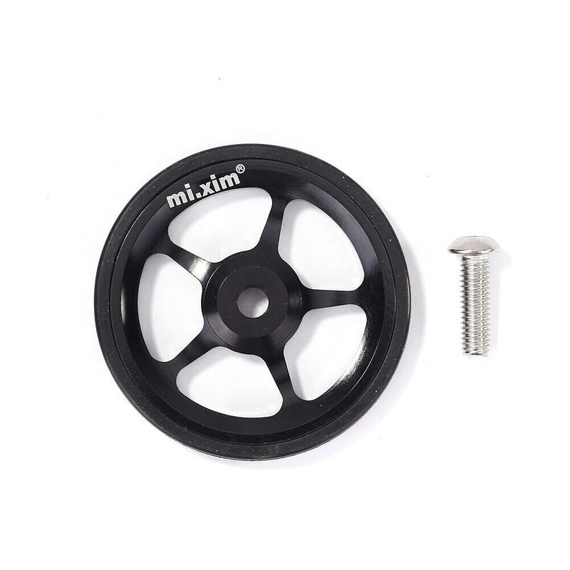Mi.Xim Aluminum Easy Wheel with M6 Bolt for Brompton Folding Bike (Black) Newly