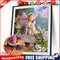 DIY Diamond Painting Cross Stitch Angle Girl In Flowers Diamond Embroidery