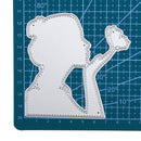 Cartoon Punch Molds Stencils Scrapbook Embossing DIY Craft Album Card Action