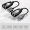 HW-RJ11 USB to RJ45 LAN Connector Adapter 50m Extension Cable Signal Amplifier
