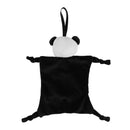 Baby Soothing Towel Cartoon Animal Educational Plush Rattle Toys(Panda)