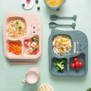 Food Supplement Bowl Children's Tableware Set Feeding Dishes Baby Dinner Plate