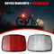 Bicycle Handlebar Front Reflective Light Bike Rear Warning Reflector