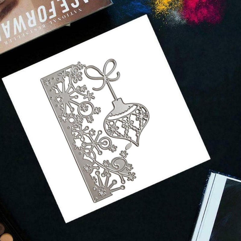 Snowflake Lace Christmas Bell Metal Cutting Dies Scrapbooking Paper Card DIY`