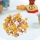 100pcs Retro Fire Painting Pill Octagon Sealing Wax Grain Stamping Envelope