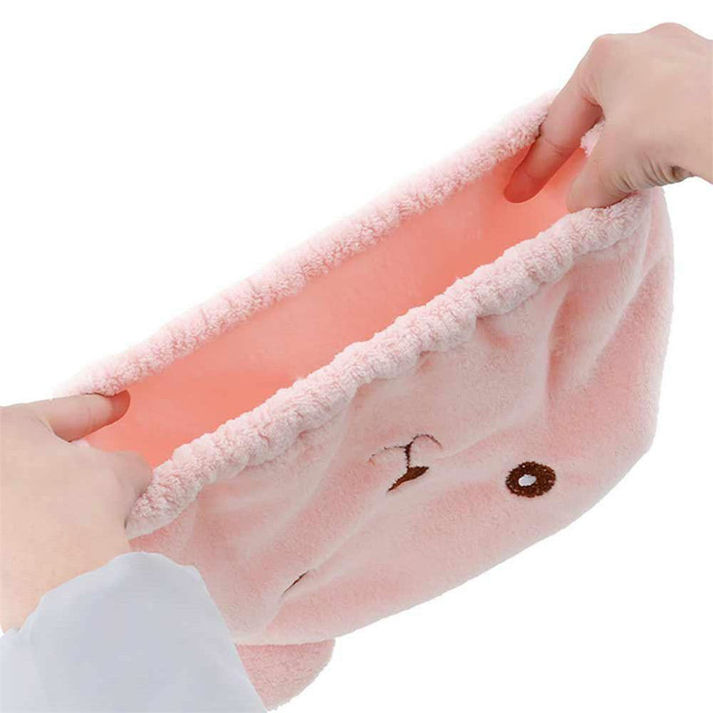 Wrap Hat Hair Towel Quick Drying Wrapped Towel Cap Quickly Dry Hair Hat