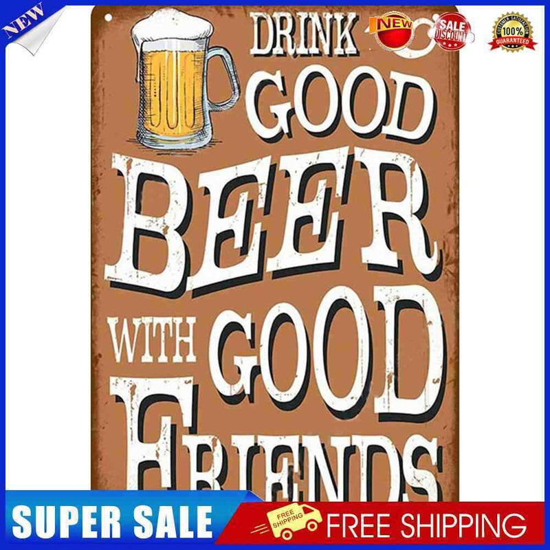Letters Metal Sign Plaque Retro Wall Posters for Home Cafe Bar Decor (5)