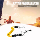 Kayak Paddle Leash Surfboard Safety Leash Rope Surfing Accessories (Yellow)
