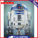 Full Cross Stitch Art Draw 11CT Stamped Spaceship Robot Embroidery Wall Ornament