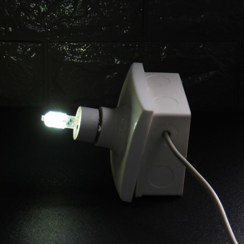Hillrong G4 200LM 2W SMD2835 12LED Corn Bulb for Crystal Lamp Chandeliers (DC