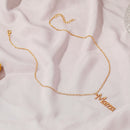 Alloy Clavicle Chain Letter Sissy Mama Pendant Party Jewelry for Women Newly