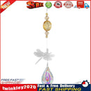 Crystal Wind Chimes Chandelier Rainbow Dragonfly Beads Hanging Decor (5) Newly