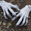 2Pcs Artificial Plastic Hands Halloween Haunted House Decoration Utility~