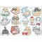 #A 2pcs Craft Stickers Handmade 5D DIY Exquisite Cute Greeting Card for Kids Adu