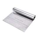 Cake Stainless Steel Pizza Dough Scraper  Pastry Baking Tool Dough Kitchen
