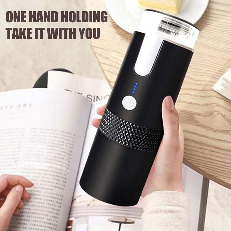 Portable Handheld Coffee Maker Espresso Capsule Coffee Machine #