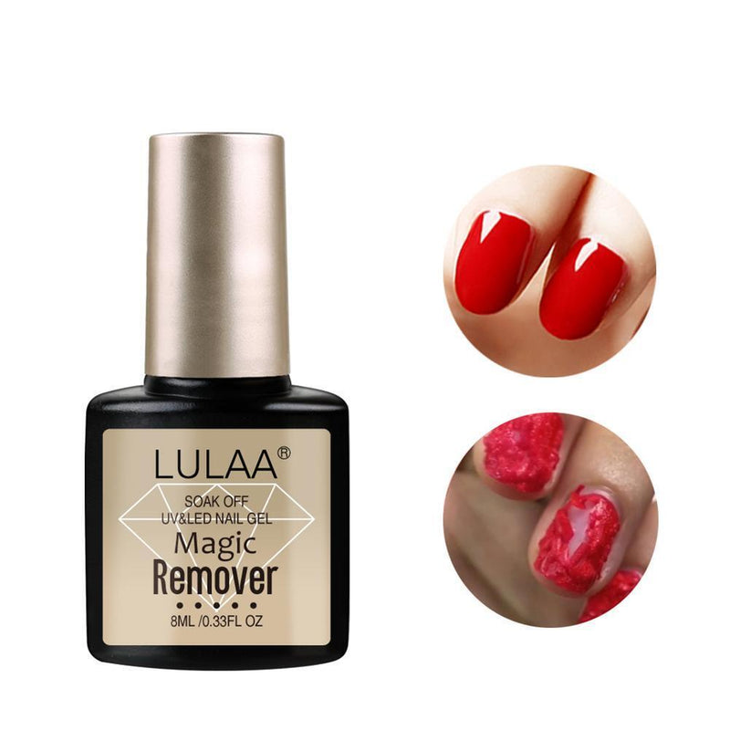 8ml 2 Minutes Burst Nail Polish Remover Glue Magic Soak Off Nail Cleaner