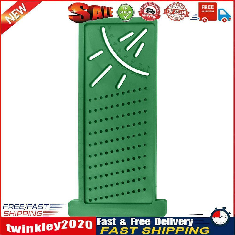 Woodworking Scribe Mark Line Gauge Cross-Out Carpenter Angle Ruler (Green) Newly