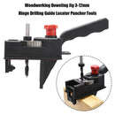 Woodworking Doweling Jig 3-12mm Hinge Drilling Guide Locator Puncher Tools Newly