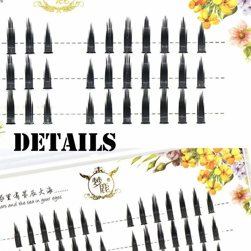 DIY Eyelash Individual Lashes Segment Eyelash little Devil Cluster Eyelashes