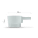 Cordless Electric Flour Sieve Battery Operated Sifters Hand-Held White X0B9