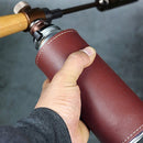Gas Tank Protective Cover Long PU Leather Case Fuel Cylinder Storage Container