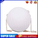 #A Women Round Shoulder Bags Ball Shaped PU Leather Small Purse Phone Crossbody