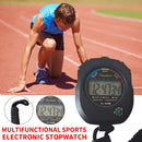 Electronic Digital Alarm Counter Stopwatch Portable Sports Running Chronograph