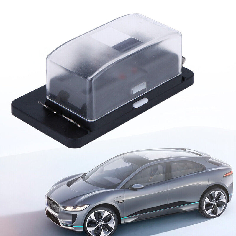 4 Way Fuse Block Blade Fuse Holder with LED Warning Indicator + Cover 12-24V DC