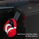 For Xbox Series X Console ABS Dust Cover with Controller Headphone Hanger Newly
