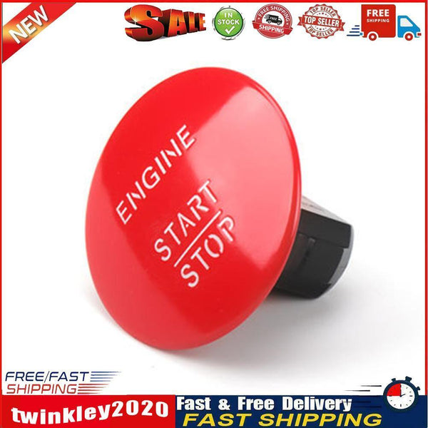 Car Engine Start Stop Button Entry Ignition Starter Switch ON/OFF (Red) Newly