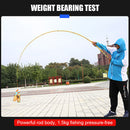 Casting Spinning Fishing Rod 1.8-3.0m Telescopic Rock Hard Pole (1.8m) Newly