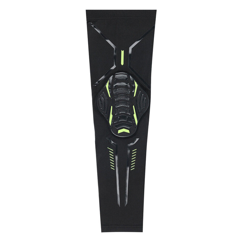 1pc Sports Arm Guard Compression Sleeves Elbow Protective Pad (Black XL) Newly