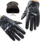 Warm Waterproof Touch Screen Gloves PU Leather Gloves Thicken Fleece Guantes