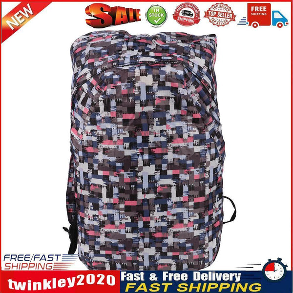 Irregular Striped Backpack Waterproof Foldable Climbing Bags Outdoor Pack Newly