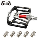 MUQZI 50pcs Mountain Road Bike Pedal Anti-Skid Screw Set w/ Offset Spanner Newly