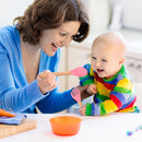 Baby Wooden Silicone Feeding Spoon Toddlers BPA-free Tableware (14) Newly