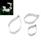 3Pcs/Set Calla Lily Flower Mold Cake Fondant Decorating Tool