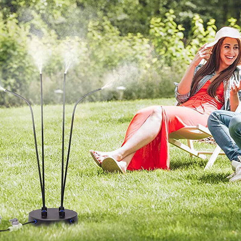 #A Portable Sprayer Stand-up Misting System Us Plug Flexible Mister Garden Tools