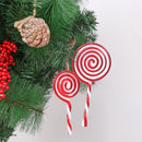 Weihnachtslollipop Ornament Hängende Weihnachts dekoration.