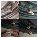 TPMS Valve Tee Adapter Debugging Car Tire Accessories Tyre Bleed Valves