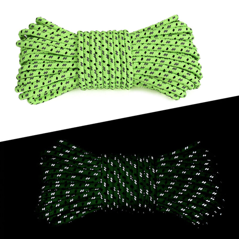 10m/roll Reflective Umbrella Tent Cable Outdoor Camp Hiking Climbing Wind R