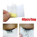 White False Eyelashes Cotton Pads  Eyelashes Extension Removing Under Eye Pads