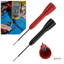 For 2mm Test leads Stainless Pucture Needles Set Multimeter Probe Test Probe